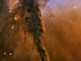 The Eagle has risen: Stellar spire in the Eagle Nebula