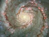 The Heart of the Whirlpool Galaxy