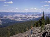 View to NE from summit of Bunsen Peak