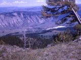 Mt Everts, Mammoth Hot Springs area, Absaroka Mountains