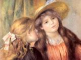 Portrait de deux fillettes